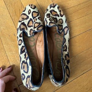 Sam Edelman Leopard Flats